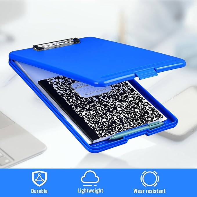 Ireer 12 Pcs Plastic Clipboard - Image 4
