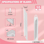 WORKPRO Premium Utility Knife Retractable Snap-off blade, Gift - Image 7