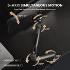 SIAGO Single Monitor Stand, 15 to 32 Inch Monitors Arm, Adjustable Mount - Image 9