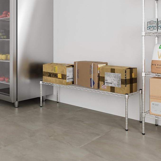 Regal Altair 14" Deep x 54" Wide x 14" Height Wire Shelving Kit | 1-Tier | NSF - Image 6