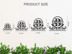 Personalized House Number Monogram Sign, Custom Address Sign - Image 5