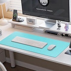 Boutilon Leather Desk Pad Protector, Non-Slip Mouse Pad, Laptop Desk Pad - Image 6