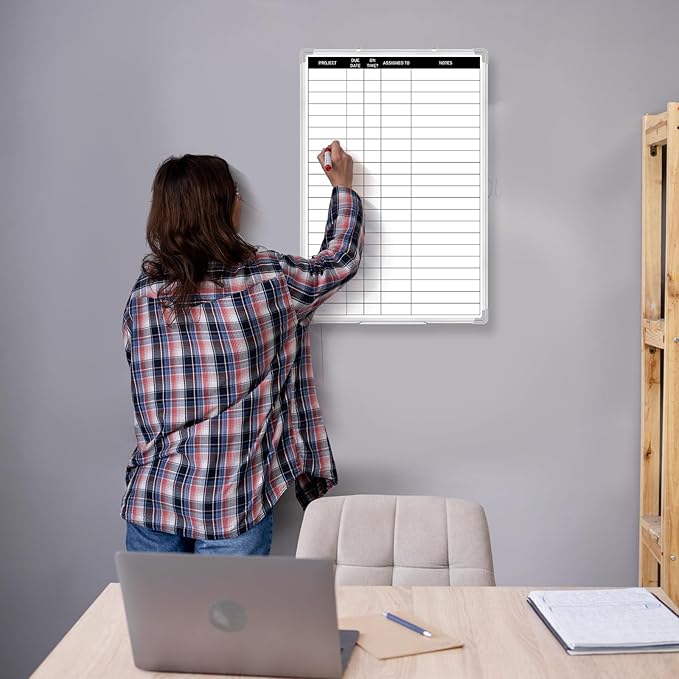 Lincia Aluminum Frame Dry Erase Board - Image 4