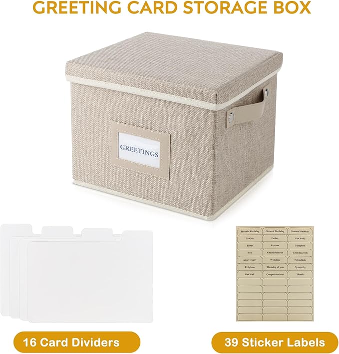 Greeting Card Organizer Box - Image 2