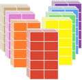 STARLIBOO Colored Labels Stickers, 3 x 2 Inch Rectangular Moving Labels by STARLIBOO