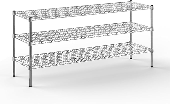 Regal Altair 18" Deep x 60" Wide x 27" Height Wire Shelving Kit | 3-Tier | NSF by Regal+Altair