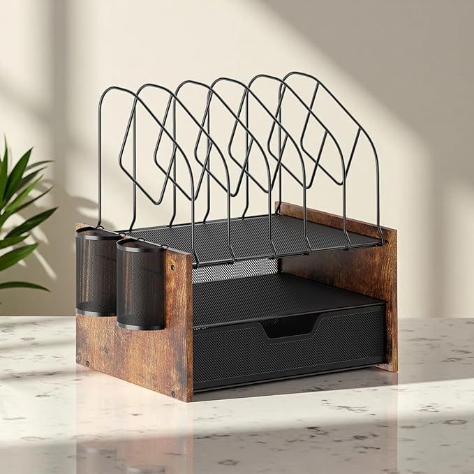 Wood Desk Organizer - Image 2