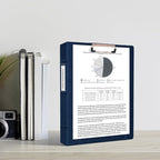 Ospelelf 3 Ring Binder With Clipboard 1 Inch Leather - Image 2
