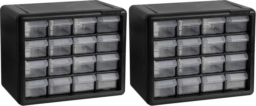 Akro-Mils 16-Drawer Plastic Storage Cabinet | 10-1/2 x 6-1/2 x 8-1/2 Inch |