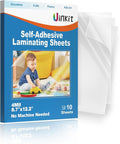 Uinkit 4mil Thicker Self-Adhesive Laminating Sheets, No Heat Needed by UinkitHandicraftsandConservationSpecialist
