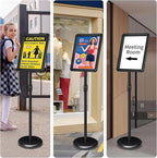 INNOVSIGN 6Pack Adjustable Pedestal Sign Holder - Image 9