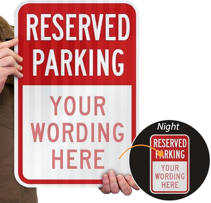 SmartSign "Reserved Parking - Image 2