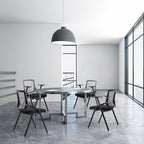 BLANEDUO Conference Room Chairs, Folding Office Desk Chair - Image 2