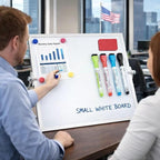 MXG Magnetic White Board Dry Erase, 10x14 Inch Double Sided Small Whiteboard - Image 6