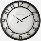 Presentime & Co 13" Farmhouse Series Wall Clock, Vintage Style, Retro Clock by Presentime