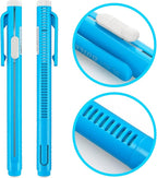 Retractable Mechanical Eraser Pen, Pen-Style Erasers Assorted Color, 5 Pack - Image 3