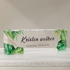 Desk Name Plate Personalized, Custom Name Plates by SalaGraphics