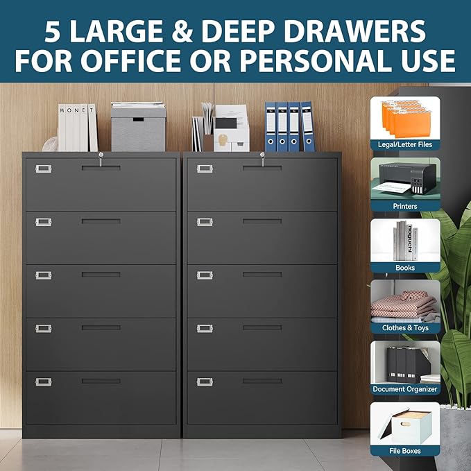 MIIIKO Lateral File Cabinet - Image 6