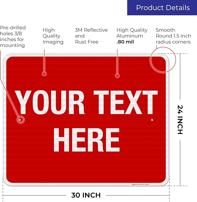 Personalized Custom Red Background Customize - Image 3