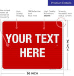Personalized Custom Red Background Customize - Image 3