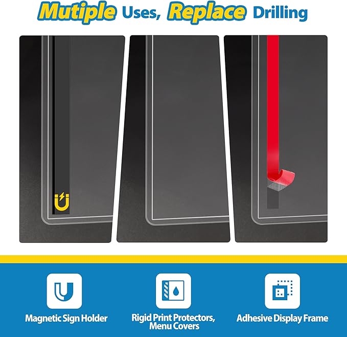 10 Pack Magnetic Sign Holder 8.5 x 11 - Image 3