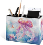 Famame Cute Watercolor Jellyfishes Pencil Holder - Image 2