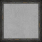 Amanti Art Black Framed Magnetic Board 23x23 Medium Vision Board by AmantiArt