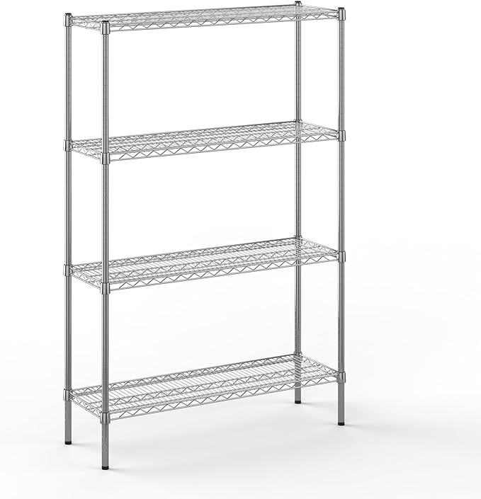 Regal Altair 14" Deep x 42" Wide x 64" Height Wire Shelving Kit | 4-Tier | NSF by Regal+Altair