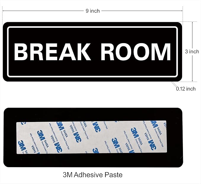 Break Room Sign - Image 2