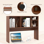 Tangkula Desktop Bookshelf, Countertop Storage Hutch - Image 8