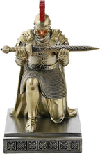 CYXStar Roman Praetorian Prefect Warrior Knight Pen Holder Desk Ornament Resin - Image 3