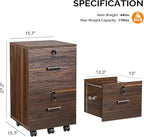VINGLI 2 Drawer File Cabinet - Image 3
