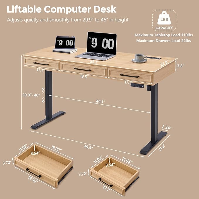 wow97e Electric Standing Desk - Image 2