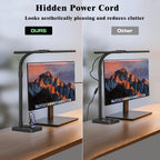 gaefury led desk lamp for home office, 24w showing dimensions