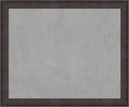 Amanti Art Black Framed Magnetic Board 37x45 X-Large Vision Board by AmantiArt