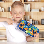 Fitvc Large Pencil Case for Boys, Dinosaur Boys Pencil Pouch for Kids Teens - Image 7