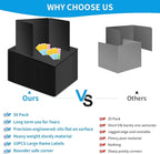 30 Pack Black Desk Dividers for Students, Privacy Shields Folder for Students - Image 2