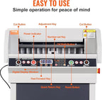 VEVOR Electric Hydraulic Paper Cutter, Heavy Duty Paper Cutter Machine - Image 3
