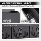 Lucundm Mail and Key Holder Wall Mount - Image 3
