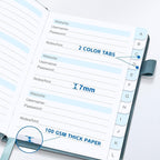 Password Keeper Book with Alphabetical Tabs，4.3"x5.7" Small Password Books - Image 6
