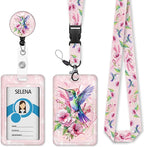 Bird Badge Holder with Retractable Lanyard, Detachable Lanyard Badge Reel by Mcapirivo