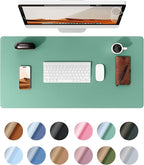 YSAGi Leather Desk Protector, Office Mat, Large Mouse Mat, Non-Slip PU Leather by YSAGi