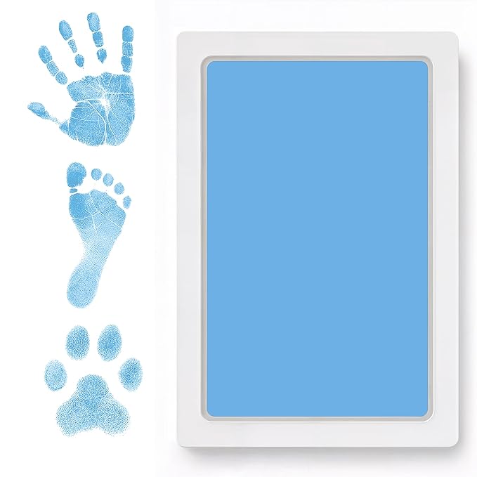 Clean Touch Ink Pad for Baby Handprints and Footprints – Inkless Infant Hand & by TinyGifts