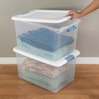 Sterilite 24-Pack Latching Box, Under Bed Storage Bins - Image 8