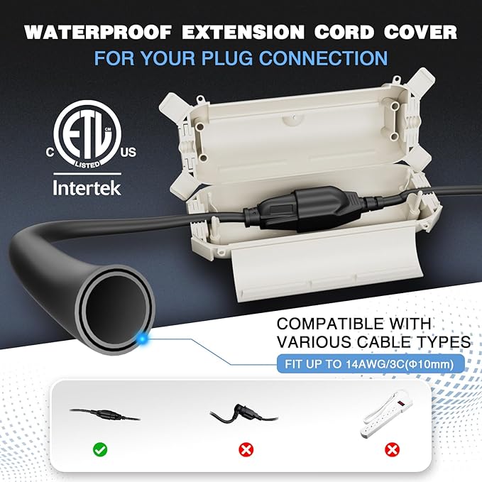 Flemoon Outdoor Extension Cord Safety Cover - Image 2