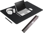 CENNBIE Leather Desk Mat Large, 43.6" x 23.6" Desk Pad Blotter Protector