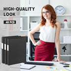 Henoyso 48 Pcs 3 Ring Binder 0.5 Inch Round Fits Letter Size 8.5'' x 11'' Paper - Image 6