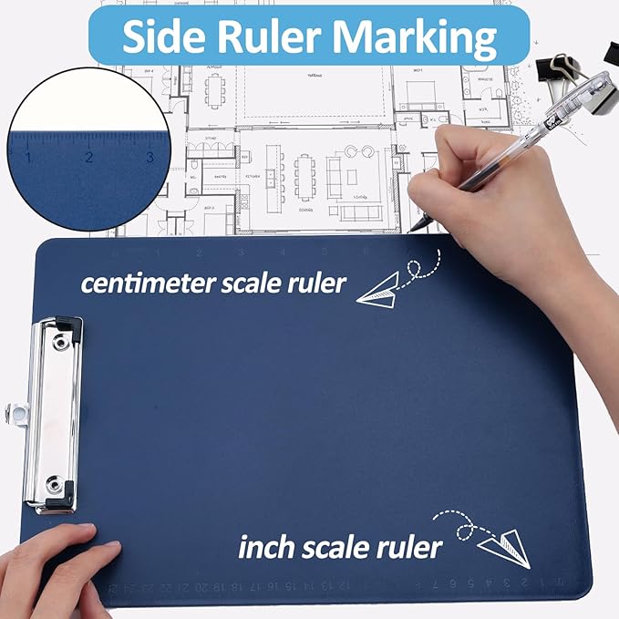 Principal Lines 16 Pack Plastic Clipboards - Image 8