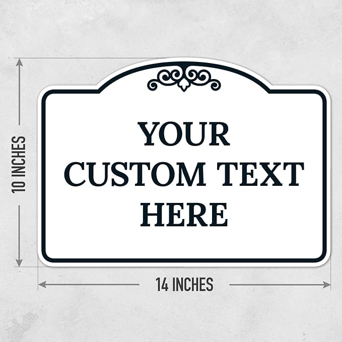 Custom Decorative Sign, Personalized Metal Sign - Image 3