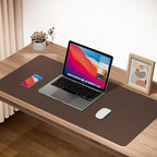 Boutilon Leather Desk Pad Protector, Non-Slip Mouse Pad, Laptop Desk Pad - Image 2